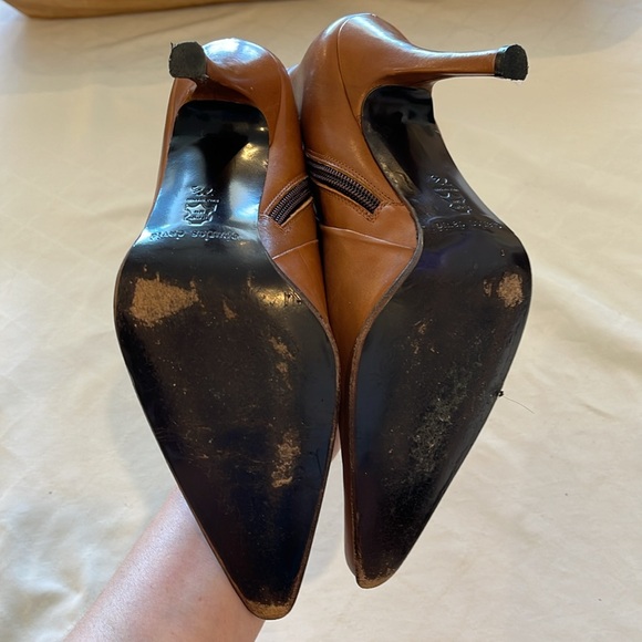 Charles David women’s heels heeled leather boots booties size 7.5. EUC - Picture 5 of 7